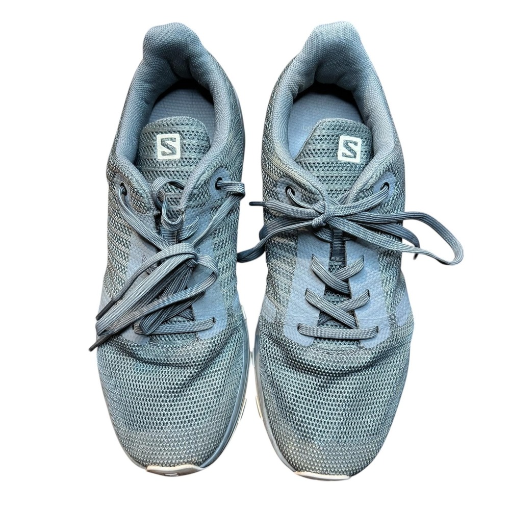 Salomon OUTbound Prism Shoes Womens Size 7 Blue Trail Running Sneakers 414454